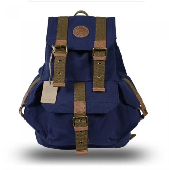 rakuda | Bags | Rakuda Cargo Vintage Canvas Travel Backpack  display picture 3